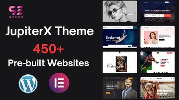 JupiterX WordPress Theme setup - Creating a Hotel booking website with Elementor