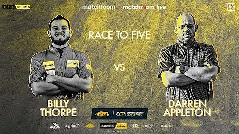 Darren Appleton vs Billy Thorpe | Group Three | Pr...