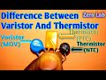 Varistor And Thermistor / How To Check With Multi Meter