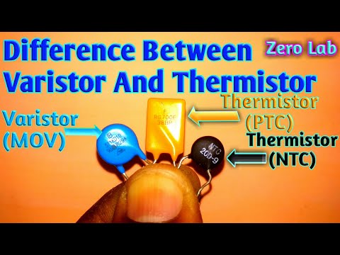 Varistor And Thermistor / How To Test With Multi Meter