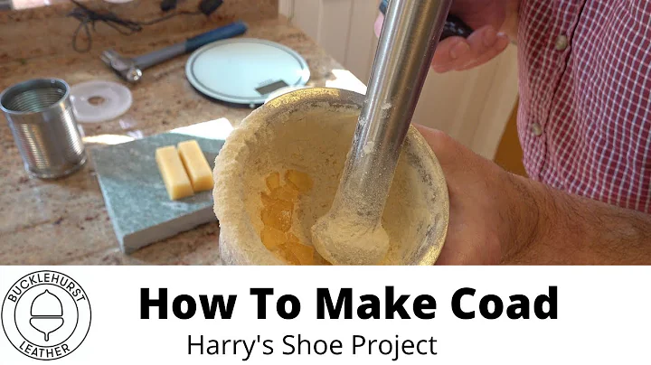 Pt 13. Shoemaking Making Coad Shoemaker Wax