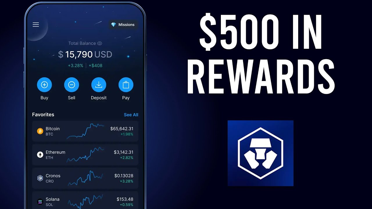 Crypto.com $500 Welcome Pack Reward Missions Explained