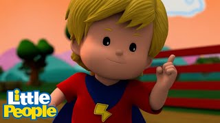 Fisher Price Little People | Super Eddie! | New Episodes | Kids Movie