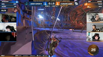 Rise breaks a Rule 1 in RLCS?!! | RLCS Highlights | Moist vs Karmine