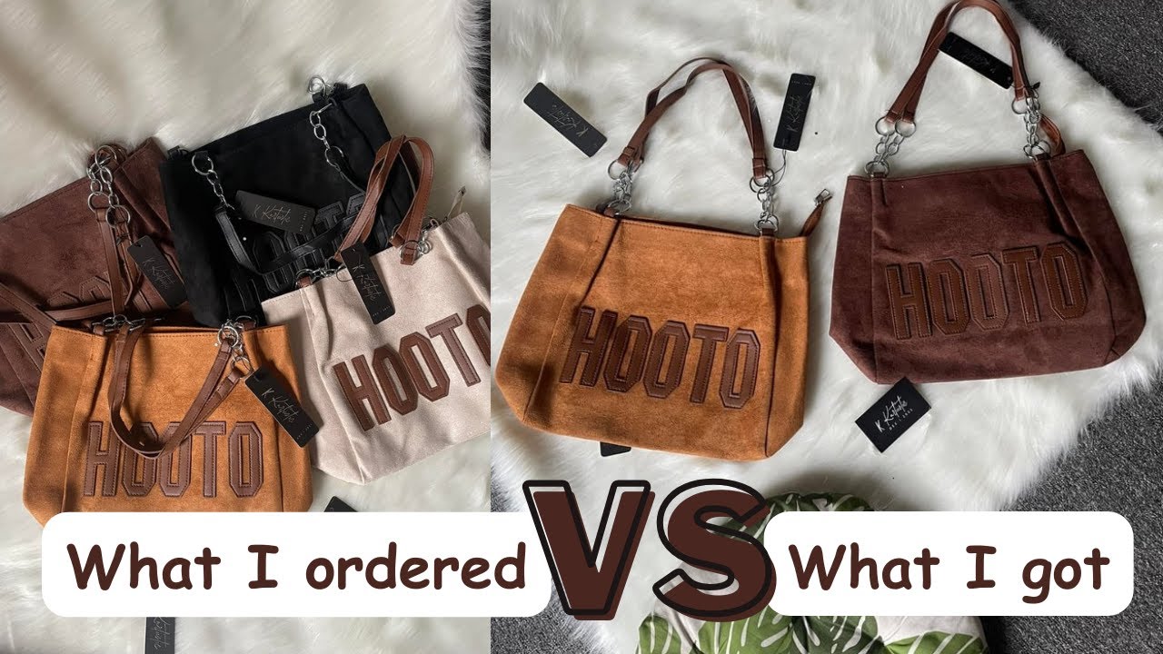 What I ordered VS what I got🤔 || Unboxing video HOOTO Bag