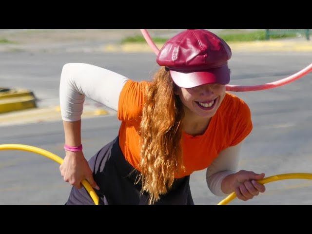 Hula Hoop Juggling by Rocio Molina from Argentina / IJA Tricks of the Month class=