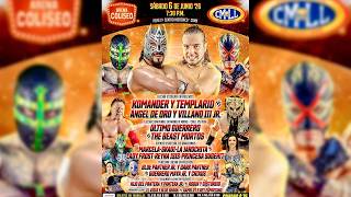 CMLL EN VIVO DESDE LA ARENA COLISEO: SÁBADO 6 DE JUNIO DEL 2026