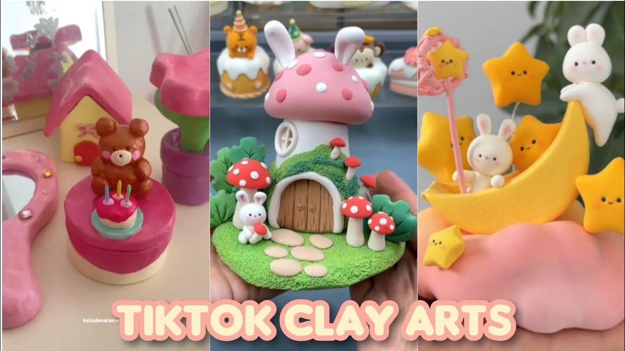 Cute Clay Art TikTok Compilation YouTube