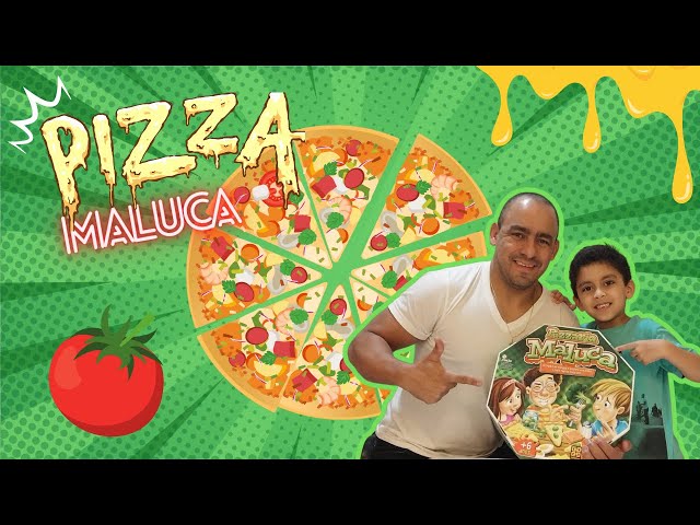 O DIVERTIDO JOGO DA PIZZARIA MALUCA. CONSEGUI MONTAR MINHA PIZZA?! 