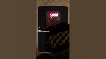 Cài đặt chế độ dừng tự do biến tần kaman.