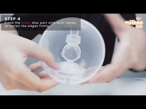 Milkee Lab   Lacfree Wearable Breast Pump How to Assembly Video