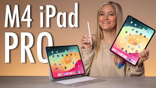 new m4 ipad pro review with apple pencil pro!