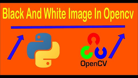 How to read image into black and white color in python OpenCv