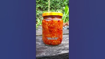 100% PEDAS NIKMAT NAGIH, RESEP SAMBAL BAJAK MULTIFUNGSI #shorts #resep #sambal #trending #viral