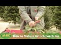 How to Make a Grinch Porch Pot - Tutorial