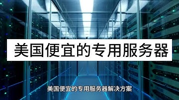 美国便宜的专用服务器解决方案 - Raksmart
