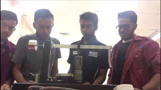 MECHANICS LAB 1- LAB 7 Bell Crank Lever Experiment