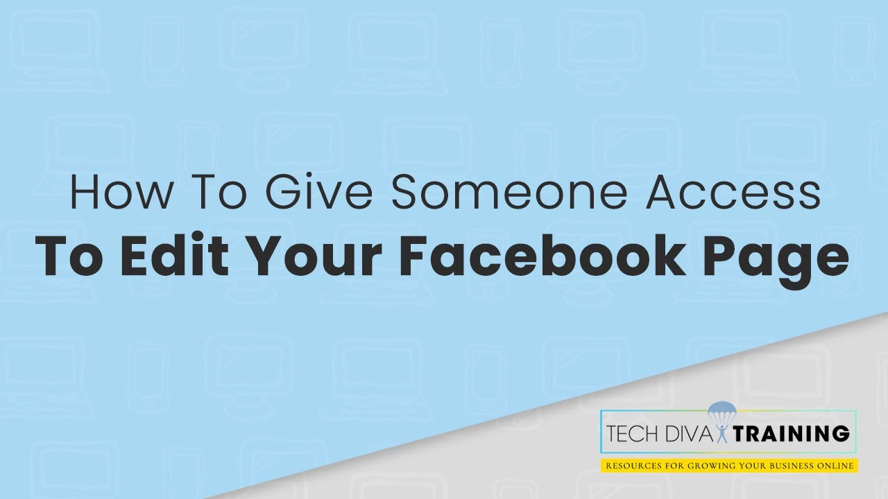 How To Give Someone Access And A Role On Your Facebook Page 2020 YouTube