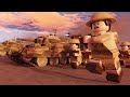 Lego ww2  the second battle of el alamein  3d animation
