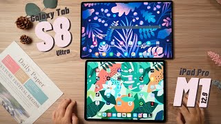 รีวิว Galaxy Tab S8 Ultra VS iPad Pro 12.9 | ต่างกันพันเดียว เอาอะไรดี?