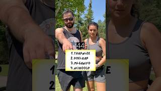 45 Seconds To Win!! #gameshow #braingame #brainteaser #puzzle #puzzlegame #buzzerbeater #shorts
