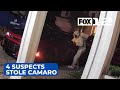 Caught on camera 4 suspects steal camaro in hillsboro in under 1 minute