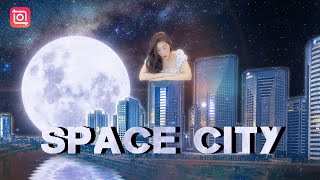 Create a Futuristic Space City Video with InShot Material (InShot Tutorial) screenshot 4