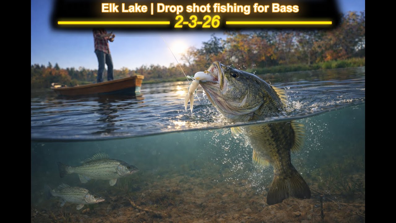 Russian Fishing 4, Elk Lake | Drop shot fishing for Bass 2-4-26