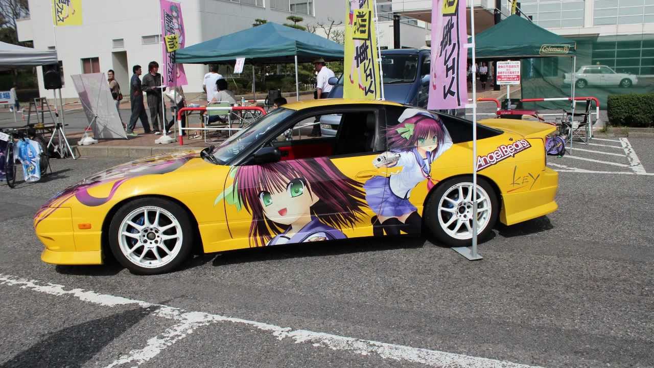 新潟痛車フェス Itasha Car Decorated With Amime Manga Characters Festival In Niigata Youtube