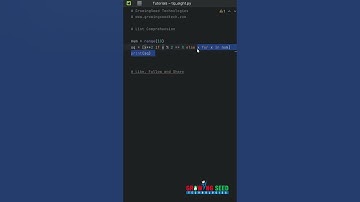 Simplify Python with list comprehensions! 🚀 Replace complex loops in one line. 💻 #python3  #python