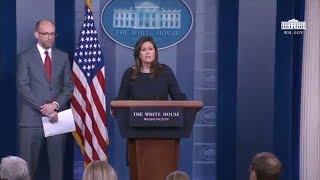 3/11/19: White House Press Briefing