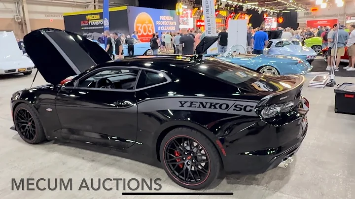 1,150HP YENKO CAMARO Goes CRAZY at Mecum! 😱 $121,000 Supercharged Monster! 