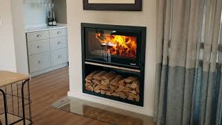 The Heeta 950 Insert with Logbase: Modern Heating Redefined | Available at Firescience