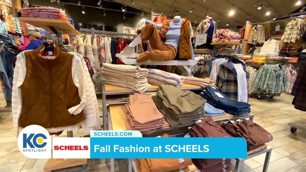Get your fall fashion at Scheels 