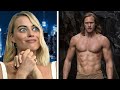 Margot Robbie Thirsting Over Male Celebrities (SHAMELESS!)