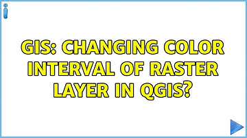 GIS: Changing color interval of raster layer in QGIS?
