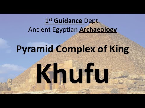        شرح مجموعة هرمية الملك خوفو بهضبة الجيزة