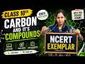 Carbon and Its Compounds Exemplar Solutions | Class 10 Science Chapter 4 | By Jyoti mam