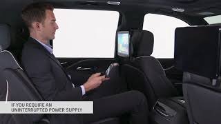2021 Cadillac Escalade I Available Rear Seat Entertainment Connecting and Sharing, How Things Work