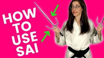 How To Use Sai Weapon For Karate & Kobudo
