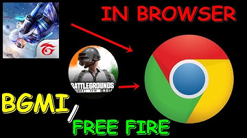 How To Play Free Fire BGMI In Chrome Pc Without Downloading Play In Chrome Without Downloading