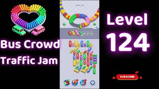 Bus Crowd Traffic Jam Level 124 | Solutionguruji | Walkthrough & Solution