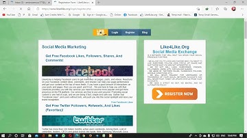 How to create like4like org account | like4like org website create new account