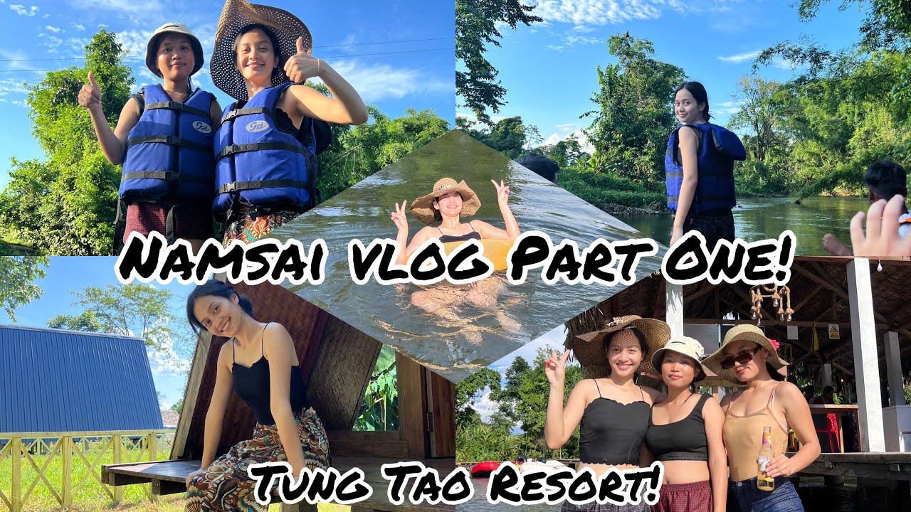 Namsai Vlog/Tung Tao Resort Part 1! #nature #rafting #friends #arunachalpradesh #namsai #tengam