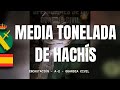 Incautada media tonelada de hachís oculta en un camión que circulaba en la A-2