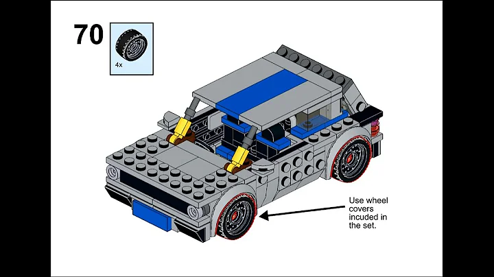 LEGO® 76917 Alternate Build - Nissan Skyline GT-R - 1972 Honda Civic
