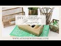 DIY GOLD OFFICE ACCESSORIES | HOW TO ORGANIZE YOUR OFFICE