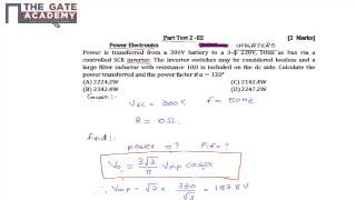 GATE 2014 EE PT 2  Qn No  65