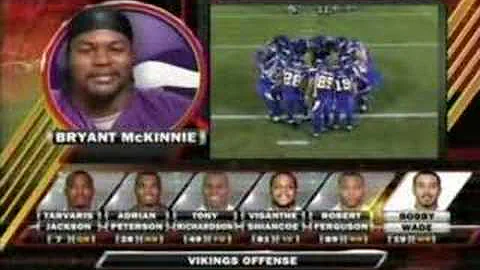 Bryant McKinnie on Monday Night Football