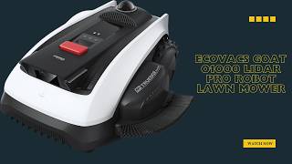 ✨ Prime Deal !The Lawn Mower Everyone Wants — ECOVACS Goat O1000 LiDAR PRO Robot Lawn Mower — Review
